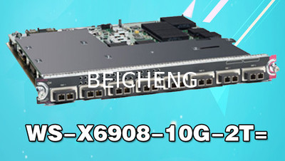 Cisco WS-X6908-10G-2T Cisco 6500 series módulo de 10 gigabites
